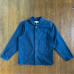 Imperfects Shepherds Shirt in Organic Cotton Canvas Soze Large